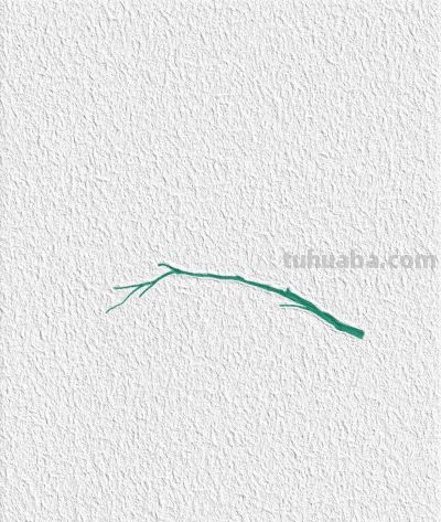 国风｜鹊立枝头｜花鸟水墨意境简笔画 - 图画吧TUHUABA
