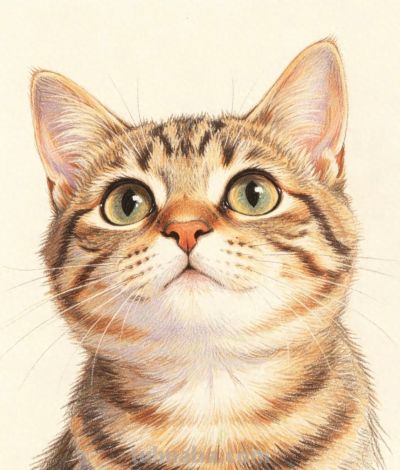 软毛暖瞳 慵懒小喵 偷得浮生半日闲丨小画拾光彩铅小猫插画分享 - 今日头条
