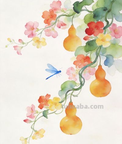 看葫芦垂金,赏繁花簇拥,和小动物们在水彩世界里“偶遇”快乐 - 今日头条 看葫芦垂金,赏繁花簇拥,和小动物们在水彩世界里“偶遇”快乐 - 图画吧TUHUABA