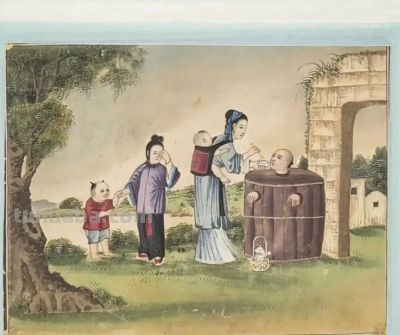 西班牙馆藏清朝酷刑水彩画 - 今日头条 西班牙馆藏清朝酷刑水彩画 - 图画吧TUHUABA