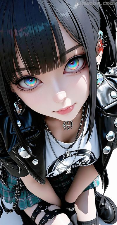 酷飒氛围感动漫少女壁纸，一眼沦陷的精致画风✨ - 图画吧TUHUABA