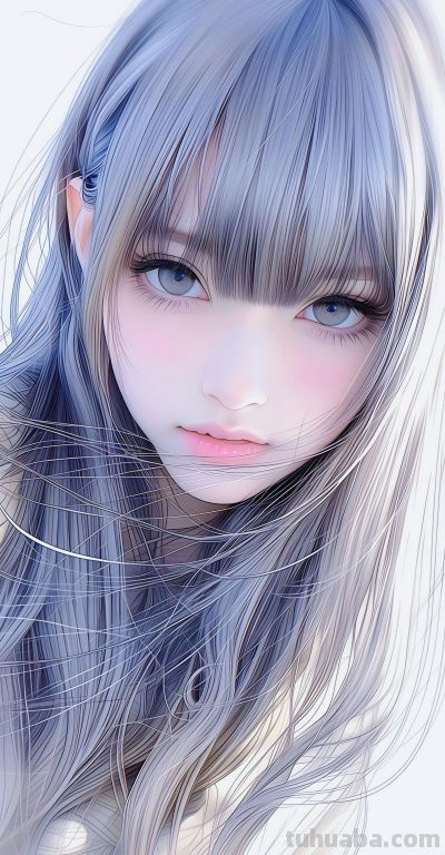 酷飒氛围感动漫少女壁纸，一眼沦陷的精致画风✨ - 图画吧TUHUABA
