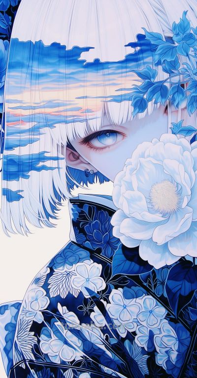 酷飒氛围感动漫少女壁纸，一眼沦陷的精致画风✨ - 图画吧TUHUABA