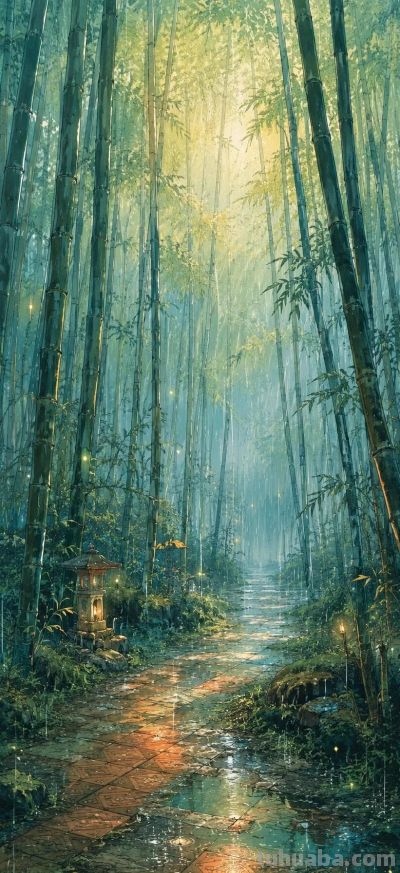 治愈动漫风壁纸合集，把童话世界装进手机🌿 - 图画吧TUHUABA