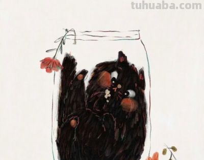 聚焦于儿童人物和简约小动物插画。 - 图画吧TUHUABA