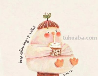 聚焦于儿童人物和简约小动物插画。 - 图画吧TUHUABA