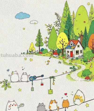 几幅治愈系漫插画,如今全部为你点亮 🌿🌧️🌸✨ - 今日头条 几幅治愈系漫插画,如今全部为你点亮 🌿🌧️🌸✨ - 图画吧TUHUABA