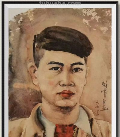 故纸堆里觅残珍:著名油画家陈衍宁早期水彩自画像的赏析与鉴定 - 今日头条