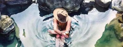 水彩人体艺术的光与影：色彩与透明质感的运用 - 图画吧TUHUABA