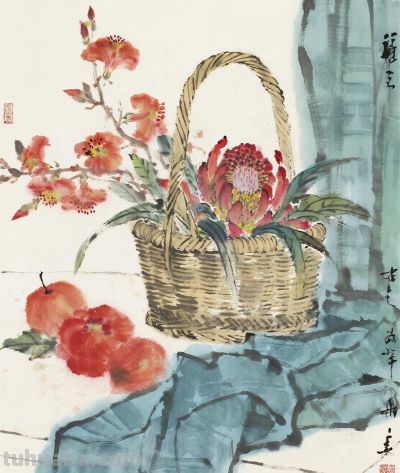竹篮闲卉|写意静物花卉写生,藏在笔墨里的中式温柔 - 今日头条 竹篮闲卉|写意静物花卉写生,藏在笔墨里的中式温柔 - 图画吧TUHUABA