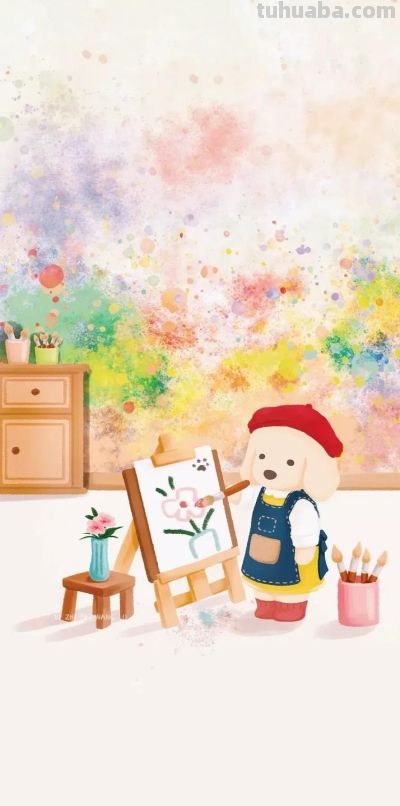 壁纸｜可爱卡通 - 图画吧TUHUABA